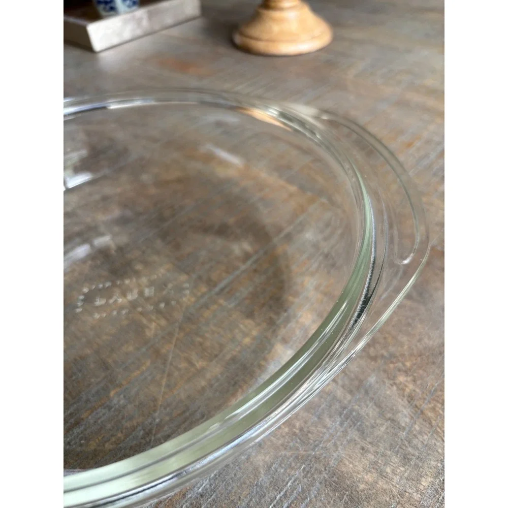 Vintage PYREX Oven Roaster No Lid Clear Glass